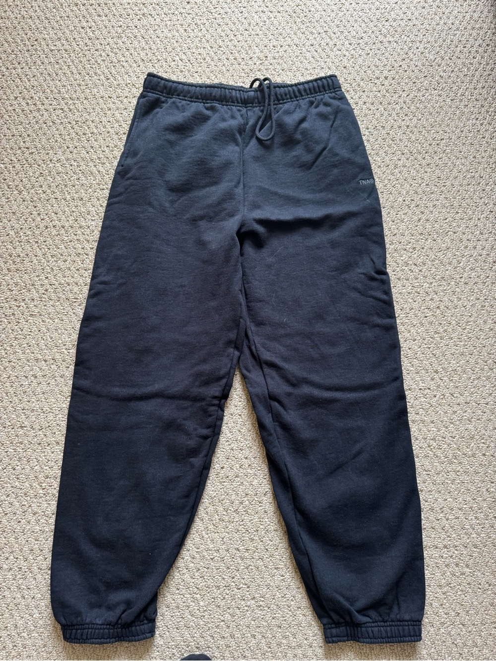 Aritzia TNA Black Drawstring Sweatpants